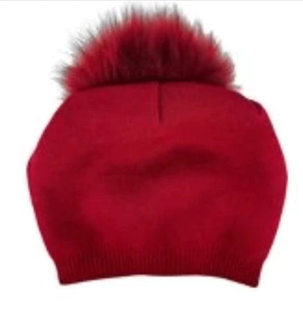 Apparel & Accessories - PNYC Evelyn Beanie- Red