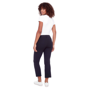 Laylani Compression Kick-Flare Cropped Pant