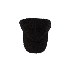 Sherpa Baseball Hat in Black-Veri Peri