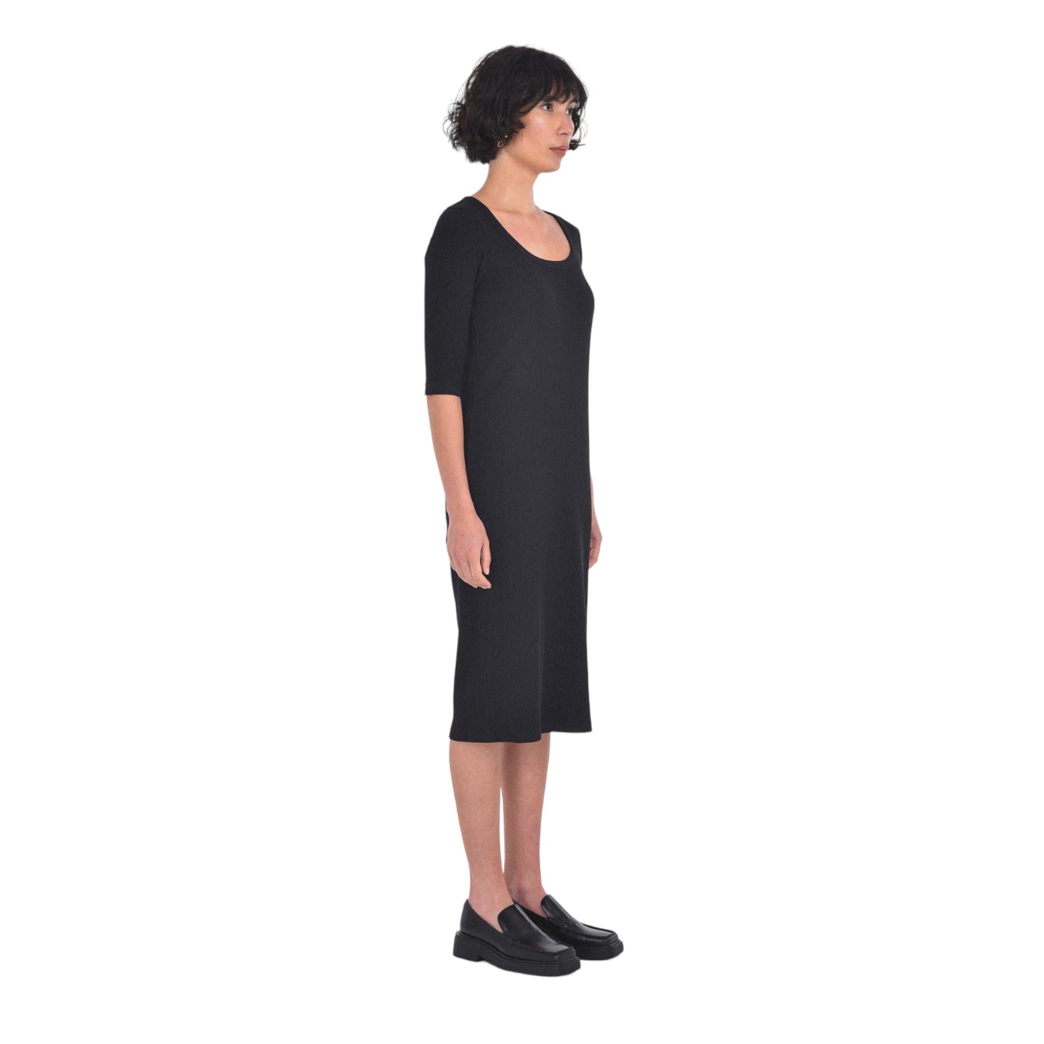 Veronica Dress in Black-Veri Peri
