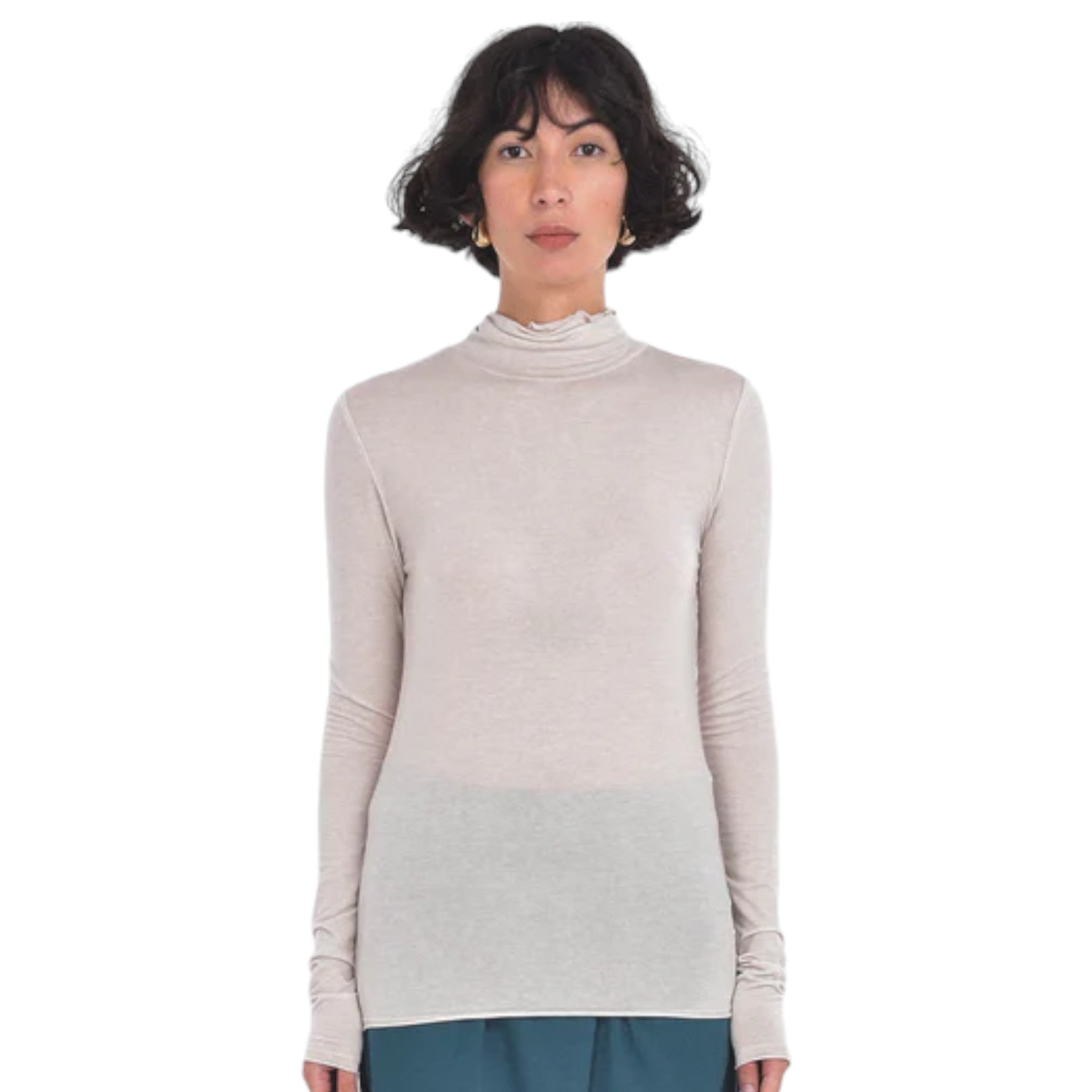 Anida Roll Neck in Oatmeal