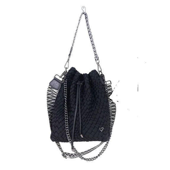 Banff Bucket Bag in Black Onyx-Veri Peri